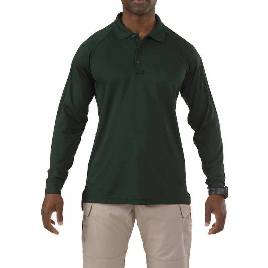 Workwear 5.11 Tactical Polo Shirts | 5.11 Tactical Long Sleeve Performance Polo