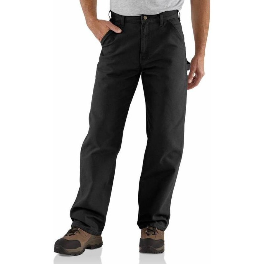 Workwear Carhartt Jeans | Carhartt Men'S 12 Oz. Washed Duck Work Dungaree Pants