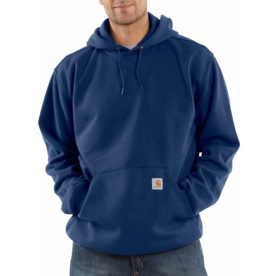 Outerwear Carhartt Hoodies | Carhartt Men'S Midweight Hooded Pullover Sweatshirt