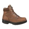 Footwear Wolverine Steel Toe | Wolverine Durashocks 6-Inch Steel Toe Work Boots Brown