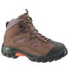 Footwear Wolverine Non-Slip Boots | Wolverine Men'S Hudson Mid-Cut Steel Toe Hiking Boots Dark Brown