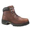 Footwear Wolverine Non-Slip Boots | Wolverine Harrison 6-Inch Lace Up Steel Toe Boots Brown