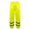 Outerwear Work Force Rain Pants & Bibs | Work Force Men'S Class E Hi-Visibility Rain Pant Lime