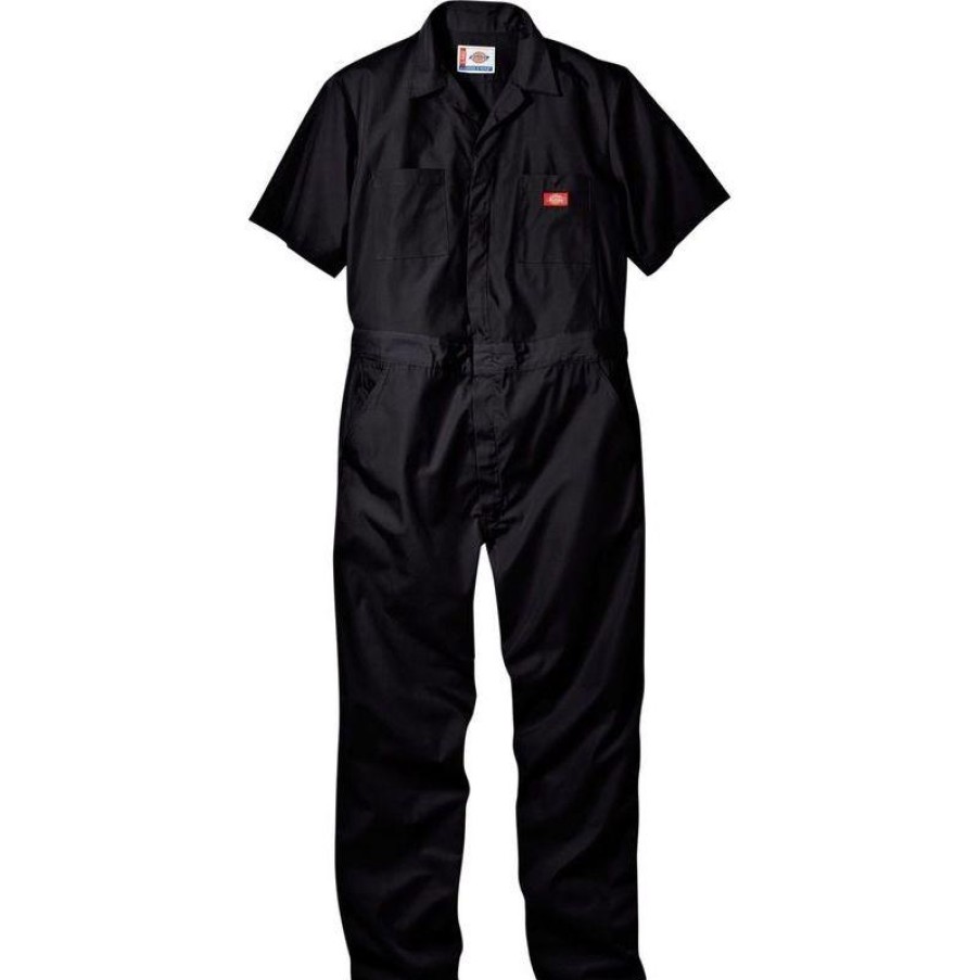 Outerwear Dickies Coveralls | Dickies Men'S Short Sleeve Coveralls