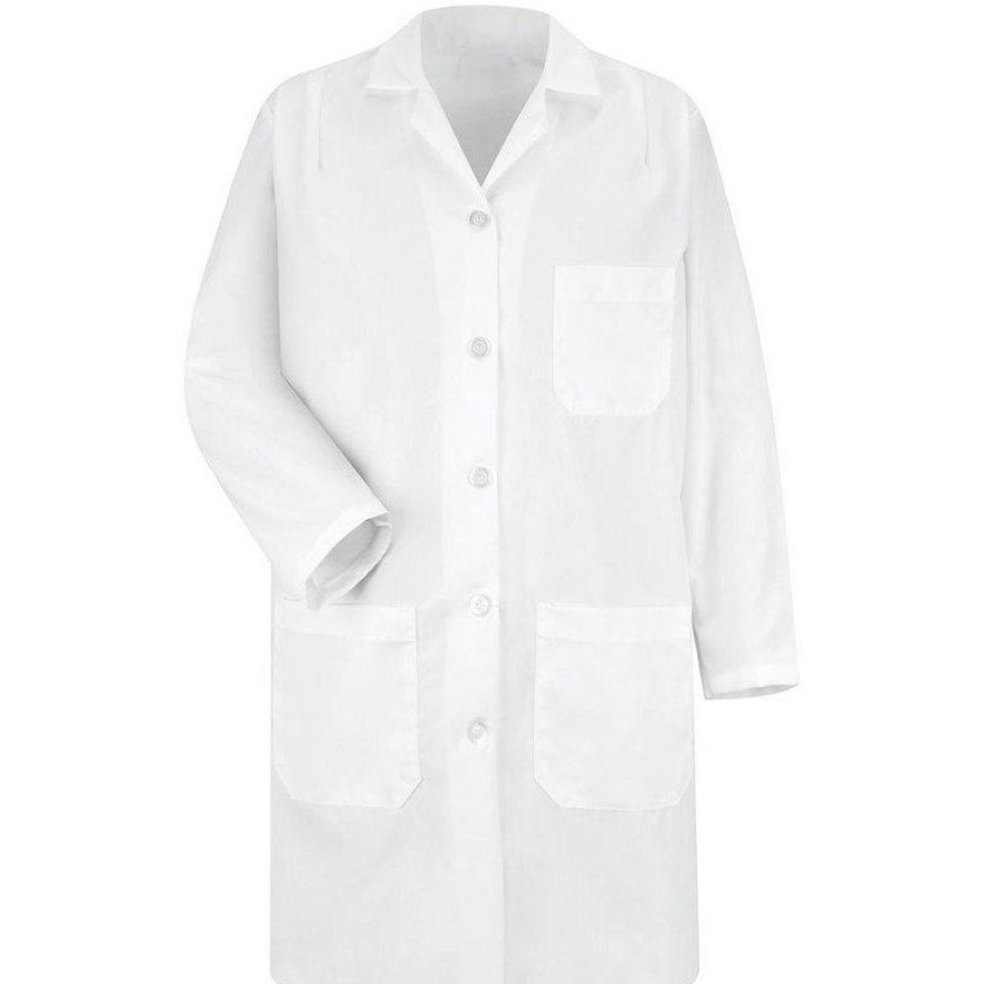 Healthcare Red Kap Lab Coats & Jackets | Red Kap Women'S 37-Inch Lab Coats White