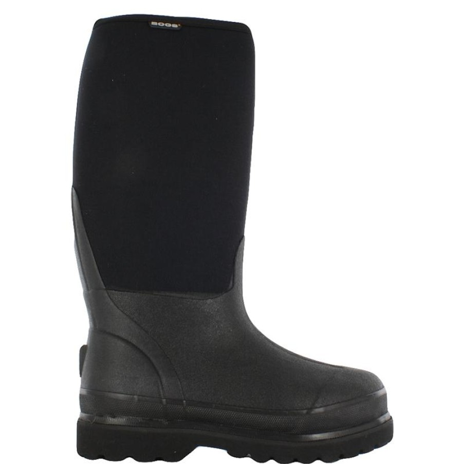 Footwear Bogs Rubber Boots | Bogs Men'S 15" Rancher Waterproof Rubber Boot Black