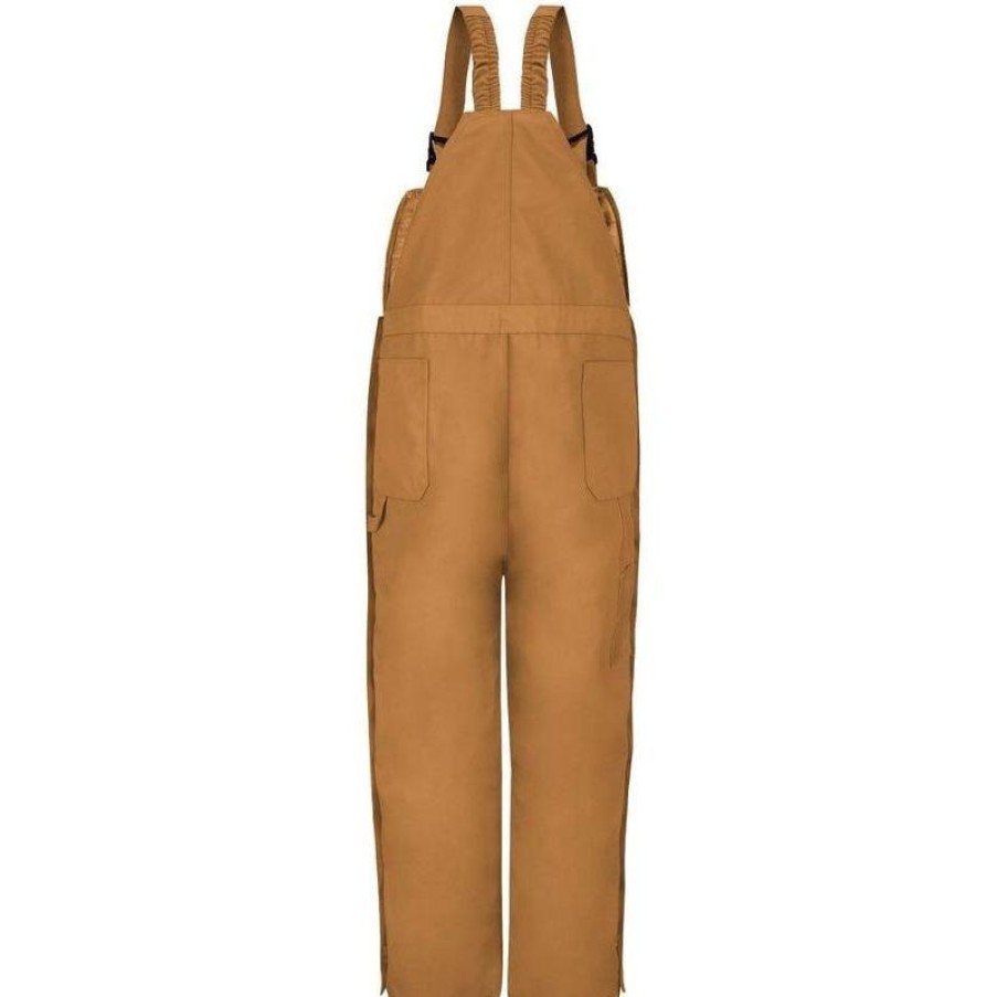 Outerwear Red Kap Bib Overalls | Red Kap Men'S Insulated Duck Bib Overalls