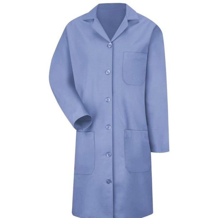 Healthcare Red Kap Lab Coats & Jackets | Red Kap Women'S Button Front 38-Inch Lab Coat