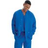 Healthcare Landau Lab Coats & Jackets | Landau Men'S Warm-Up Scrub Jacket