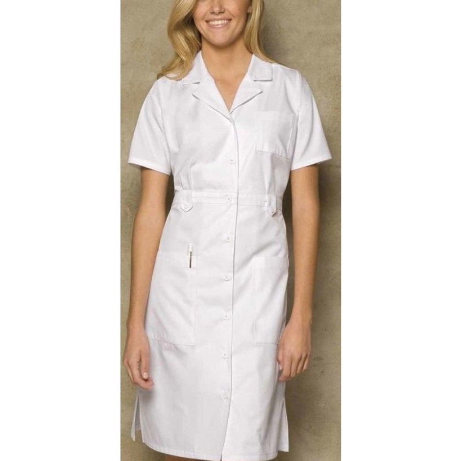 Healthcare Dickies EDS Dresses & Skirts | Dickies Eds Women'S Missy Fit Dress White