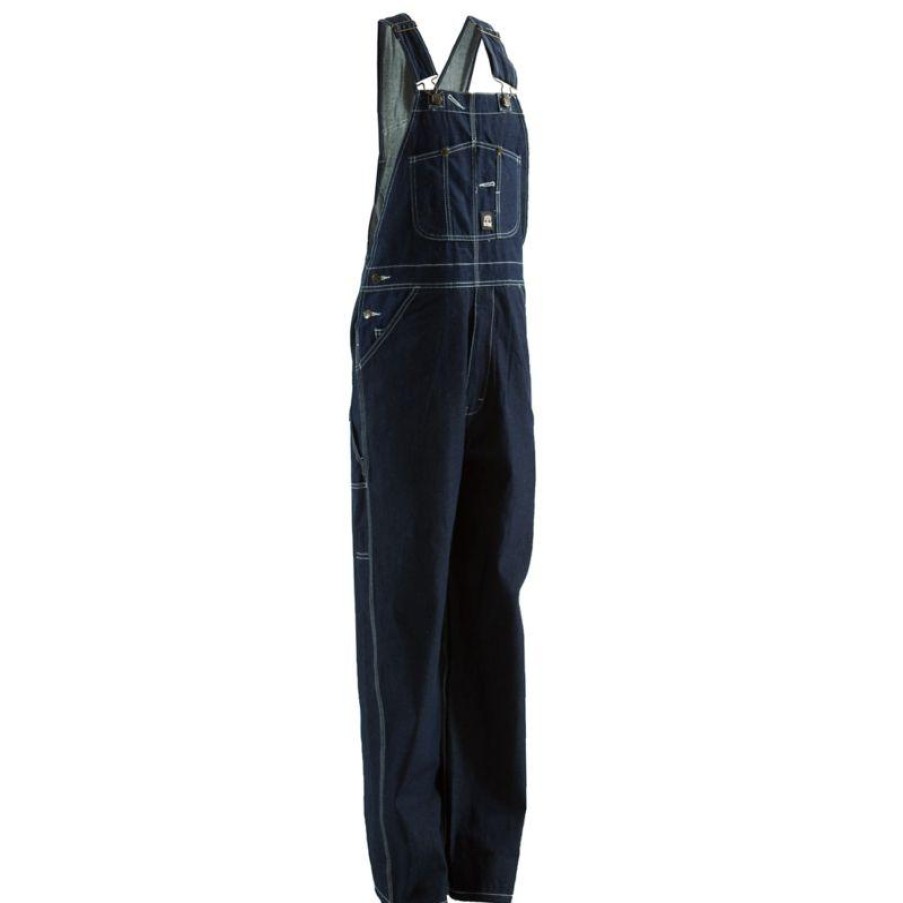 Outerwear Berne Bib Overalls | Berne Original Unlined Bib Overalls Denim