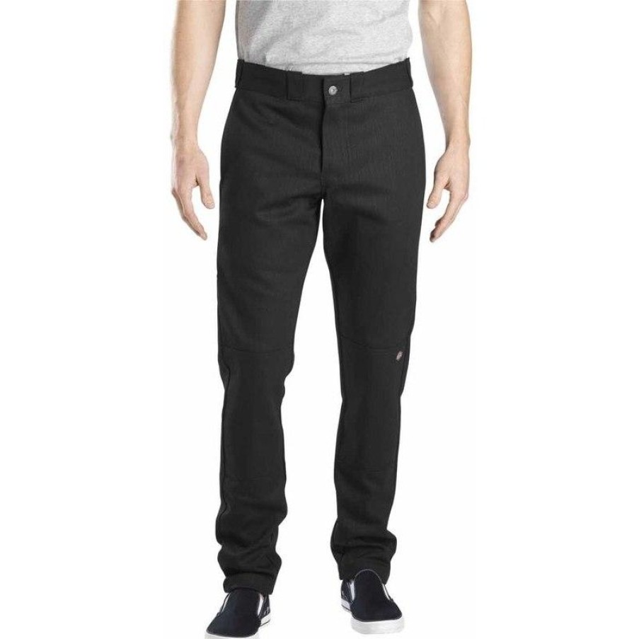 Workwear Dickies Work Pants | Dickies Men'S Skinny Straight Fit Double Knee Work Pants