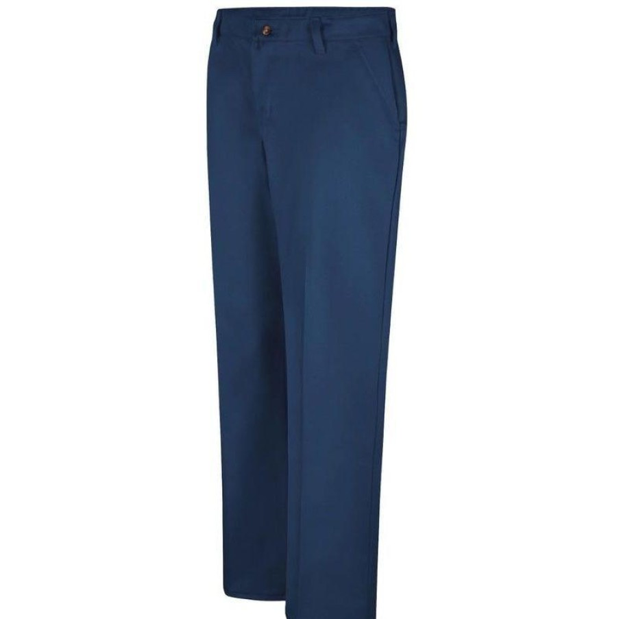 Workwear Red Kap Work Pants | Red Kap Women'S Plain Front Cotton Pants