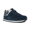 Footwear Reebok Athletic | Reebok Leelap Suede Leather Retro Oxford Steel Toe Shoes Navy Blue