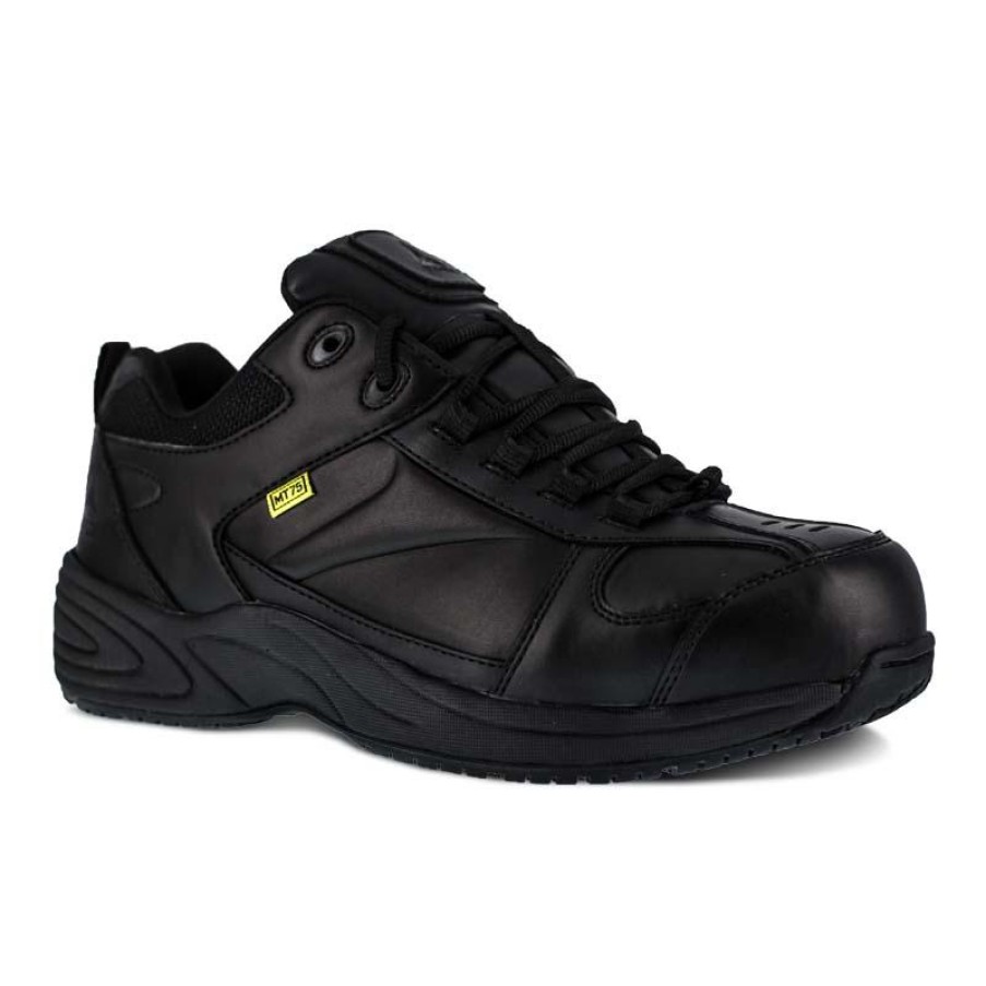 Footwear Reebok Athletic | Reebok Men'S Centose Street Sport Comp Toe Metatarsal Oxford Black