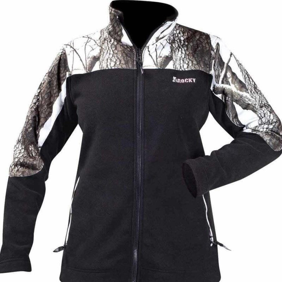 Outerwear Rocky Fleece Jackets | Rocky Women'S Camouflage Full Zip Fleece Jacket