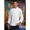 Workwear Uncommon Threads Chef Coats | Uncommon Threads Cotton 10 Knot Button Chef Coat White