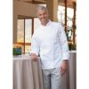 Workwear Uncommon Threads Chef Coats | Uncommon Threads Sienna 12 Cloth Covered Button Chef Coat White