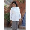 Workwear Uncommon Threads Chef Coats | Uncommon Threads Women'S Navona Cotton Executive Chef Coat White