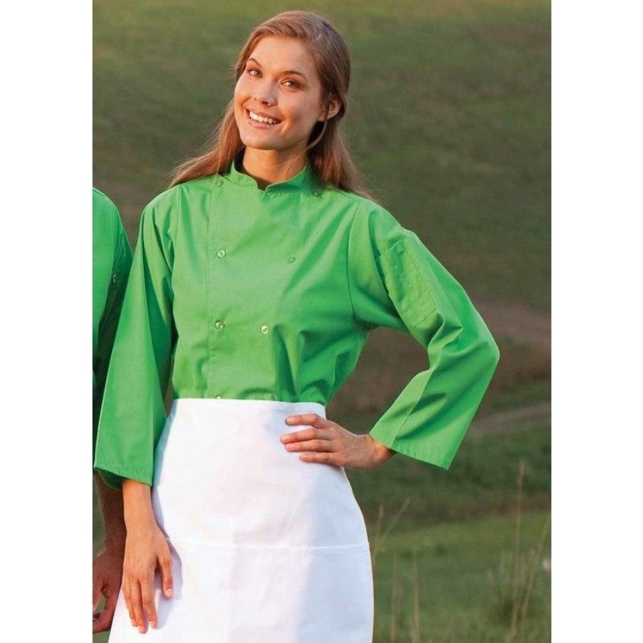 Workwear Uncommon Threads Chef Shirts | Uncommon Threads Epic 3/4 Sleeve 10 Button Chef Shirt