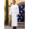 Workwear Uncommon Threads Aprons | Uncommon Threads Cotton Executive Chef Bistro Apron White / Black