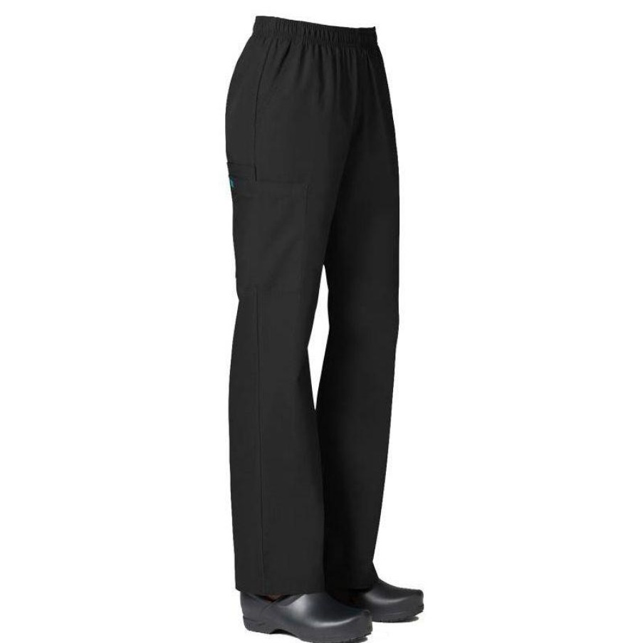 Healthcare Maevn Core Scrub Pants | Maevn Core Women'S Elastic Waist Cargo Scrub Pants