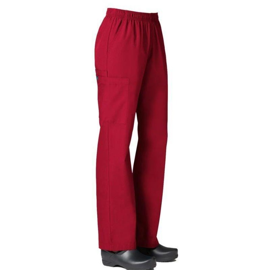 Healthcare Maevn Core Scrub Pants | Maevn Core Women'S Elastic Waist Cargo Scrub Pants - Petite