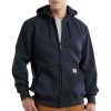 Outerwear Carhartt Hoodies | Carhartt Men'S Rain-Defender Paxton Zip Front Hoodie