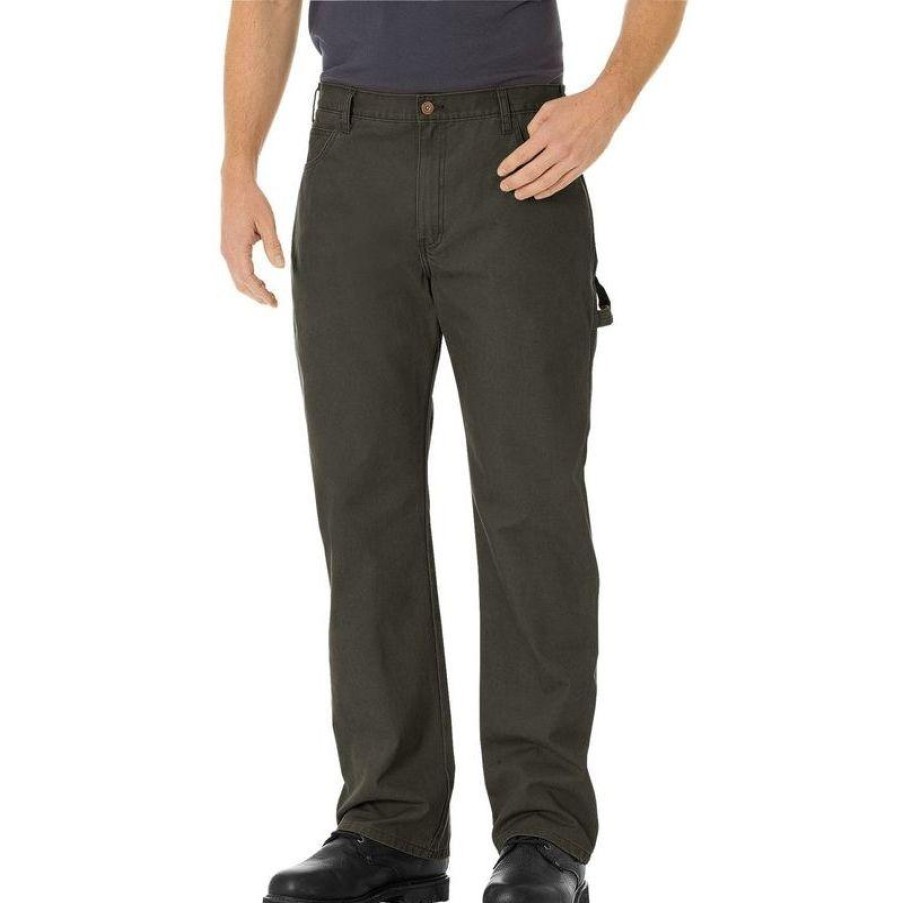 Workwear Dickies Jeans | Dickies Men'S Relaxed Straight Fit Duck Carpenter Jeans