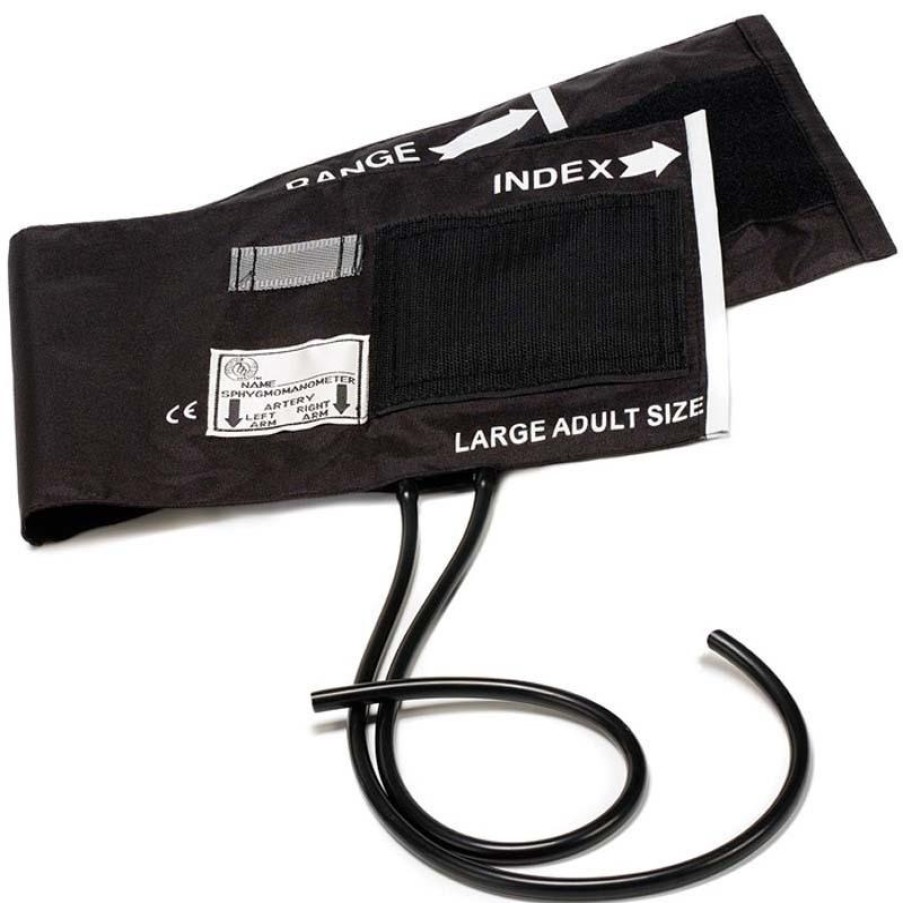 Accessories Prestige Blood Pressure Devices | Prestige Large Adult Cotton Cuff And Bladder Black