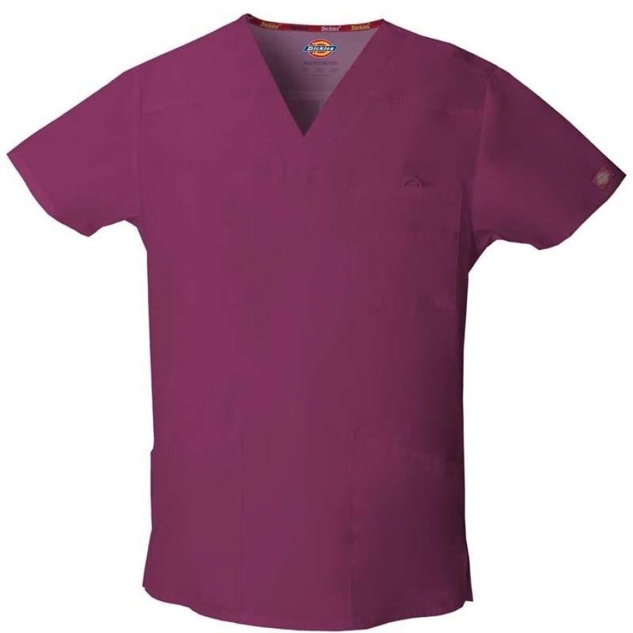 Healthcare Dickies EDS Signature Scrub Tops | Dickies Eds Signature Men'S V-Neck Scrub Top