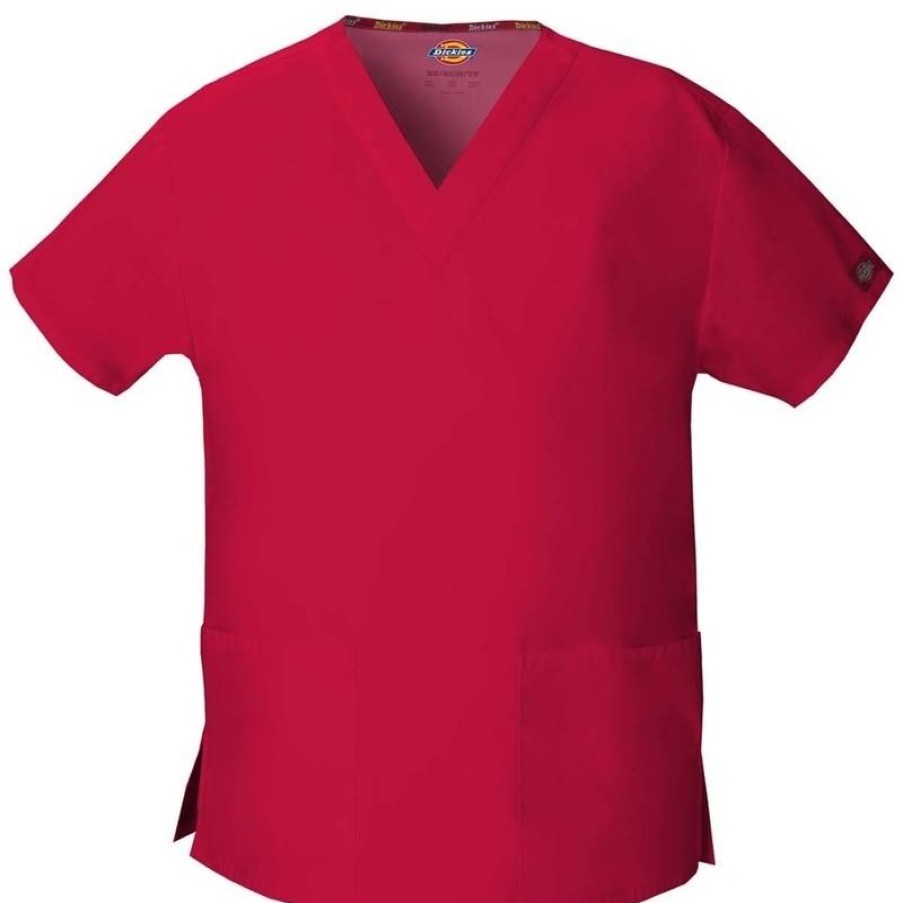 Healthcare Dickies EDS Signature Scrub Tops | Dickies Eds Signature Women'S Missy Fit V-Neck Scrub Top