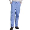 Healthcare Cherokee Workwear Scrub Pants | Cherokee Workwear Men'S Zip Fly Cargo Scrub Pants-Short