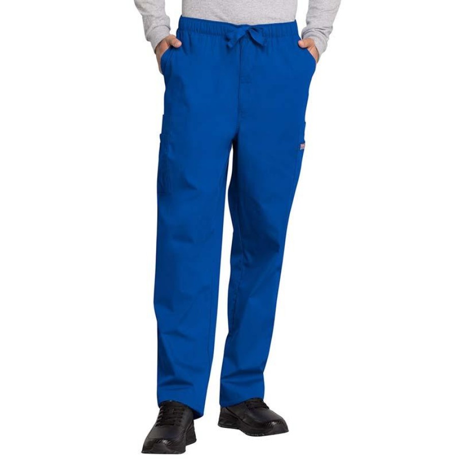 Healthcare Cherokee Workwear Scrub Pants | Cherokee Workwear Men'S Zip Fly Cargo Scrub Pants -Talls