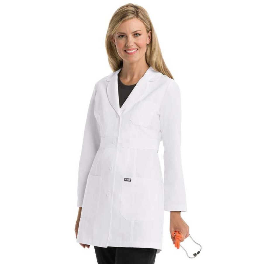 Healthcare Grey's Anatomy Lab Coats & Jackets | Grey'S Anatomy Women'S 34" Lab Coat White