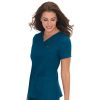 Healthcare Koi Scrub Tops | Koi Comfort Women'S Nicole Crossover V-Neck Scrub Top