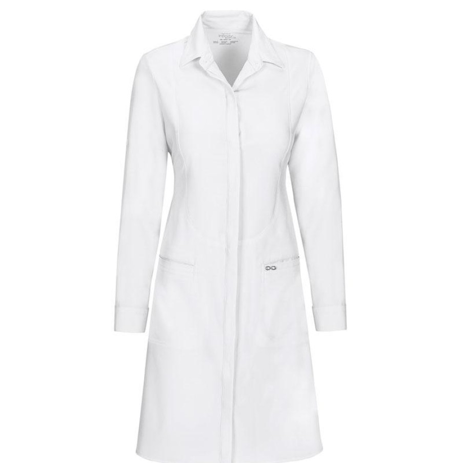 Healthcare Infinity Lab Coats & Jackets | Infinity Women'S 40" Button-Front Lab Coat