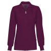 Healthcare Infinity Lab Coats & Jackets | Infinity Women'S Zip-Front Warm-Up Scrub Jacket