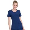 Healthcare Infinity Scrub Tops | Infinity Women'S Round Neck Scrub Top