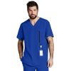 Healthcare Barco One Scrub Tops | Barco One Mens 5 Pocket V-Neck Scrub Top