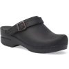 Footwear Dansko Clogs | Dansko Women'S Ingrid Oiled Clog Black