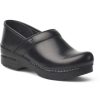 Footwear Dansko Clogs | Dansko Women'S Professional Cabrio Narrow Clog Black