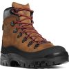 Footwear Danner Hiking | Danner Women'S 6" Crater Rim Waterproof Hiking Boot Brown