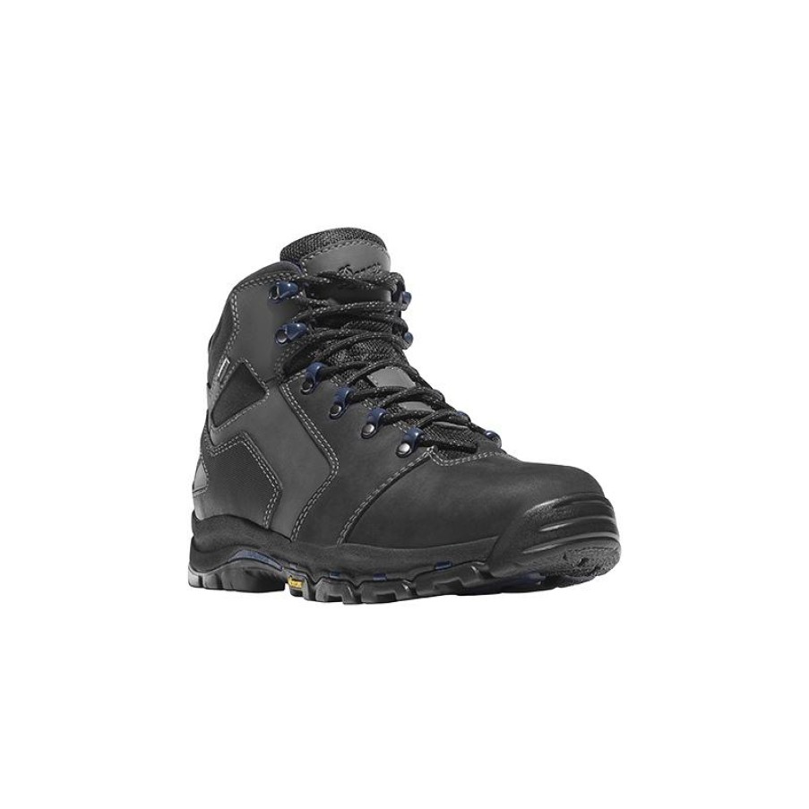 Footwear Danner Non-Slip Boots | Danner Mens Work Boot Vicious Non-Metallic Black / Blue