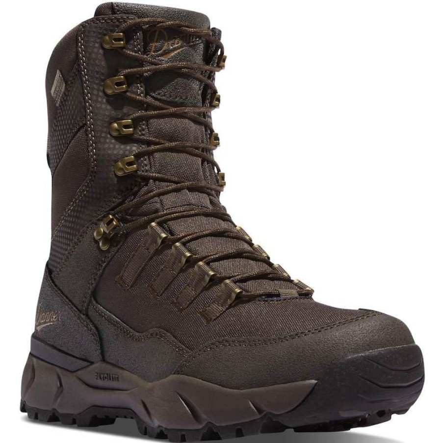 Footwear Danner Hiking | Danner Mens Hiking Vital Insulated Brown