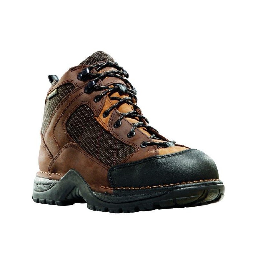 Footwear Danner Hiking | Danner Men'S 5.5" Radical 452 Soft Toe Hiking Boot Dark Brown