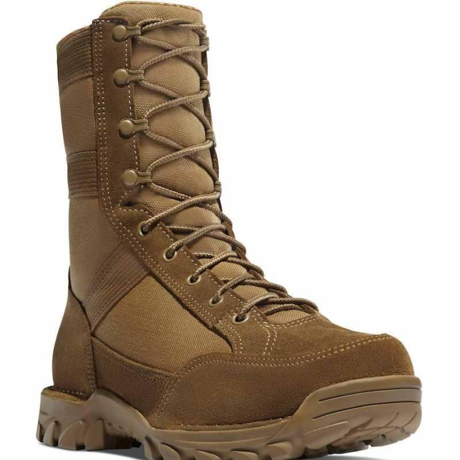 Footwear Danner Tactical | Danner Men'S 8" Ricot Tfx U.S.A. Made Insulated Tactical Boot Coyote