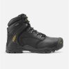 Footwear KEEN Utility Non-Slip Boots | Keen Utility Men'S Louisville 6" Steel Toe Work Boots Black