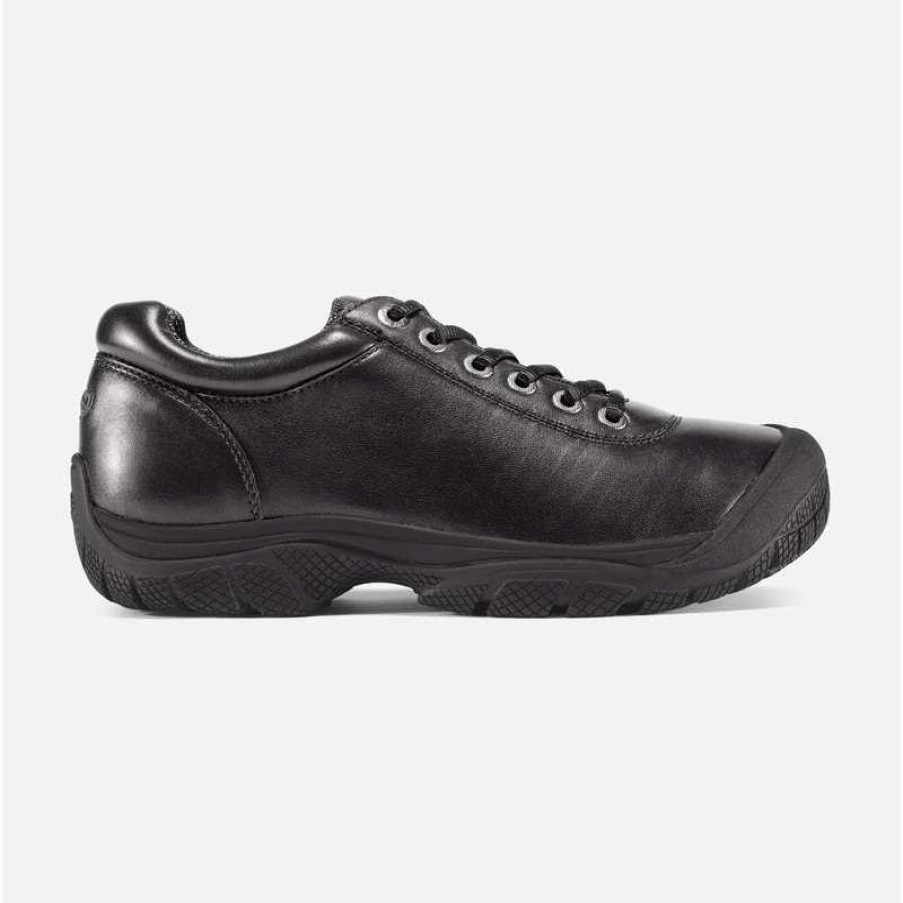 Footwear KEEN Utility Oxfords | Keen Utility Men'S Ptc Dress Oxford Work Shoe Black