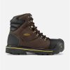 Footwear KEEN Utility Non-Slip Boots | Keen Utility Men'S Milwaukee 6" Steel Toe Work Boots Slate Black